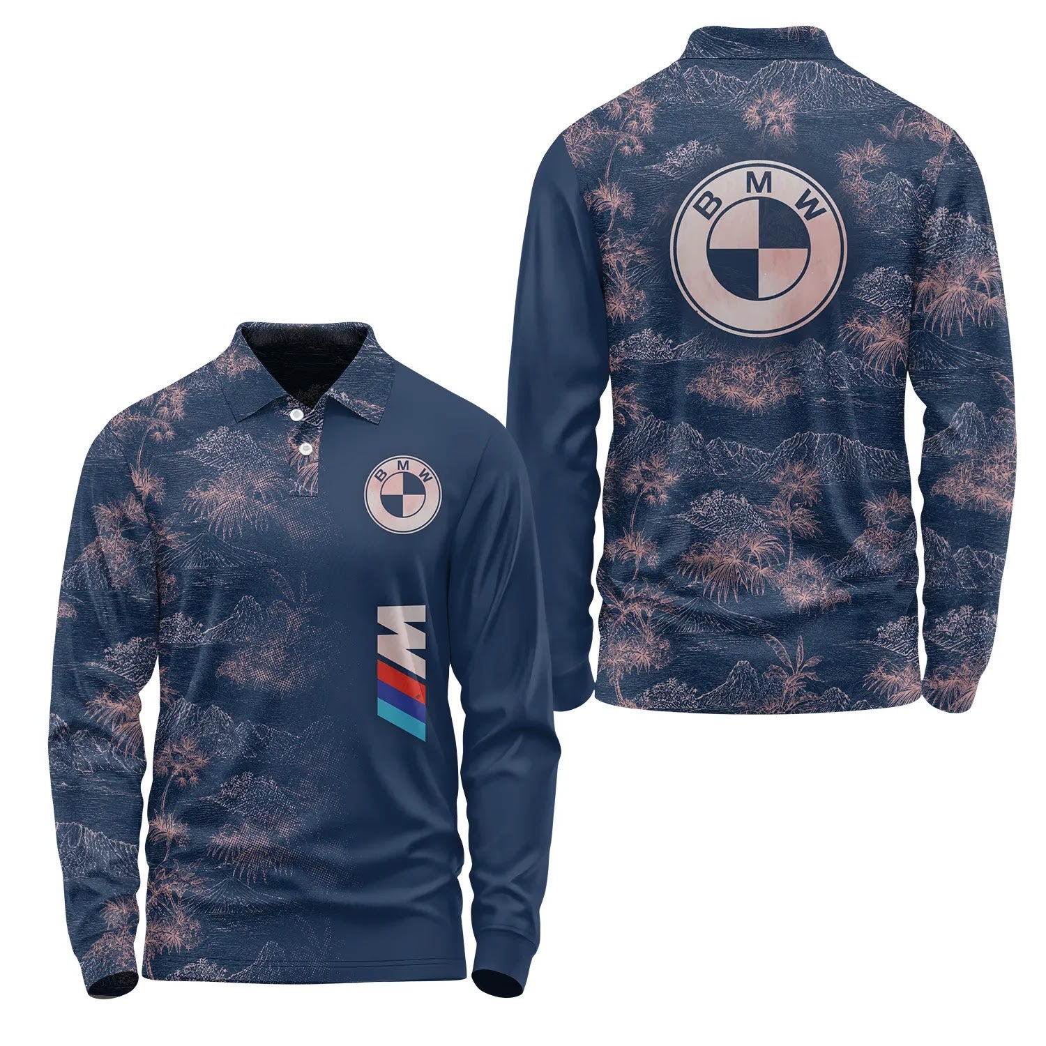 BMW Long Sleeve Polo SHW007
