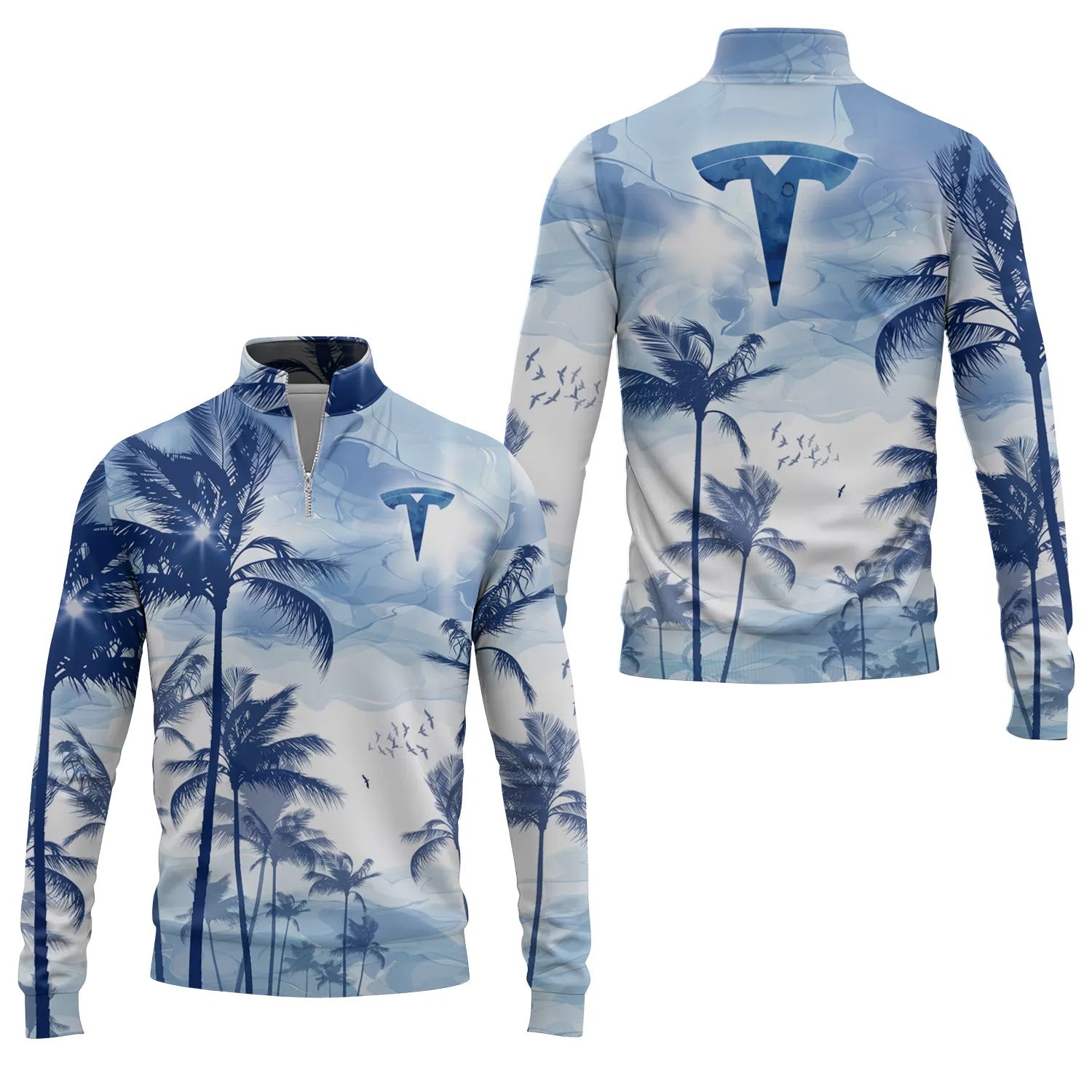 Tesla Quarter-zip Pullover SHW004