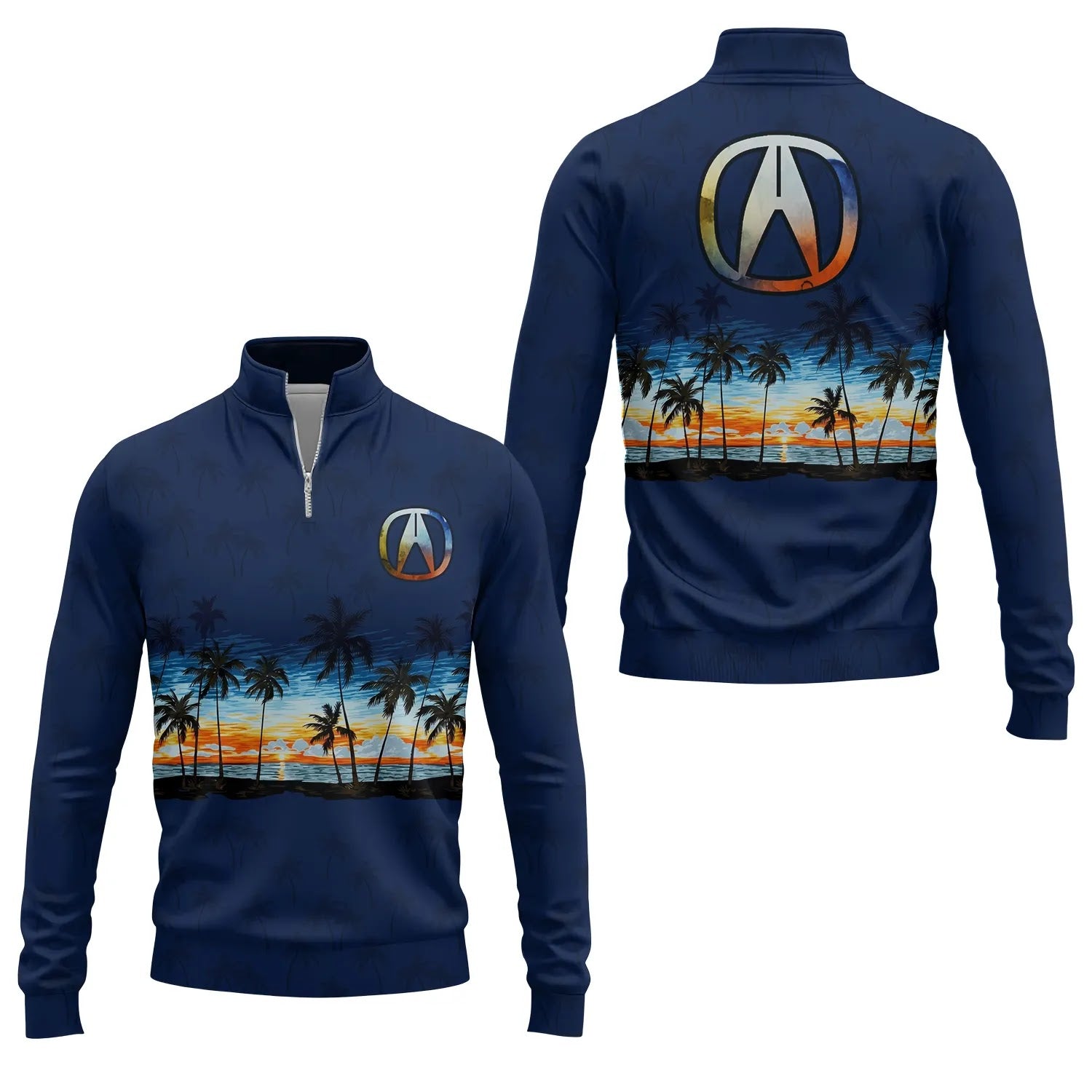 Acura Quarter-zip Pullover SHW017