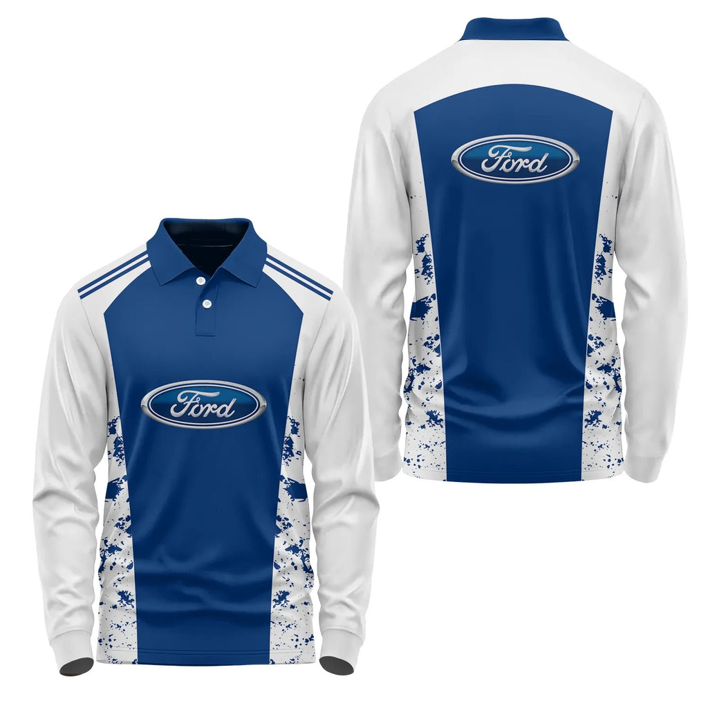 Ford Long Sleeve Polo SC089