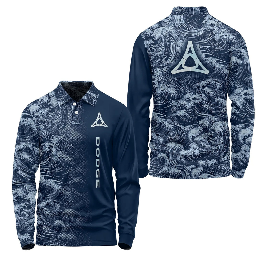 Dodge Long Sleeve Polo SHW010