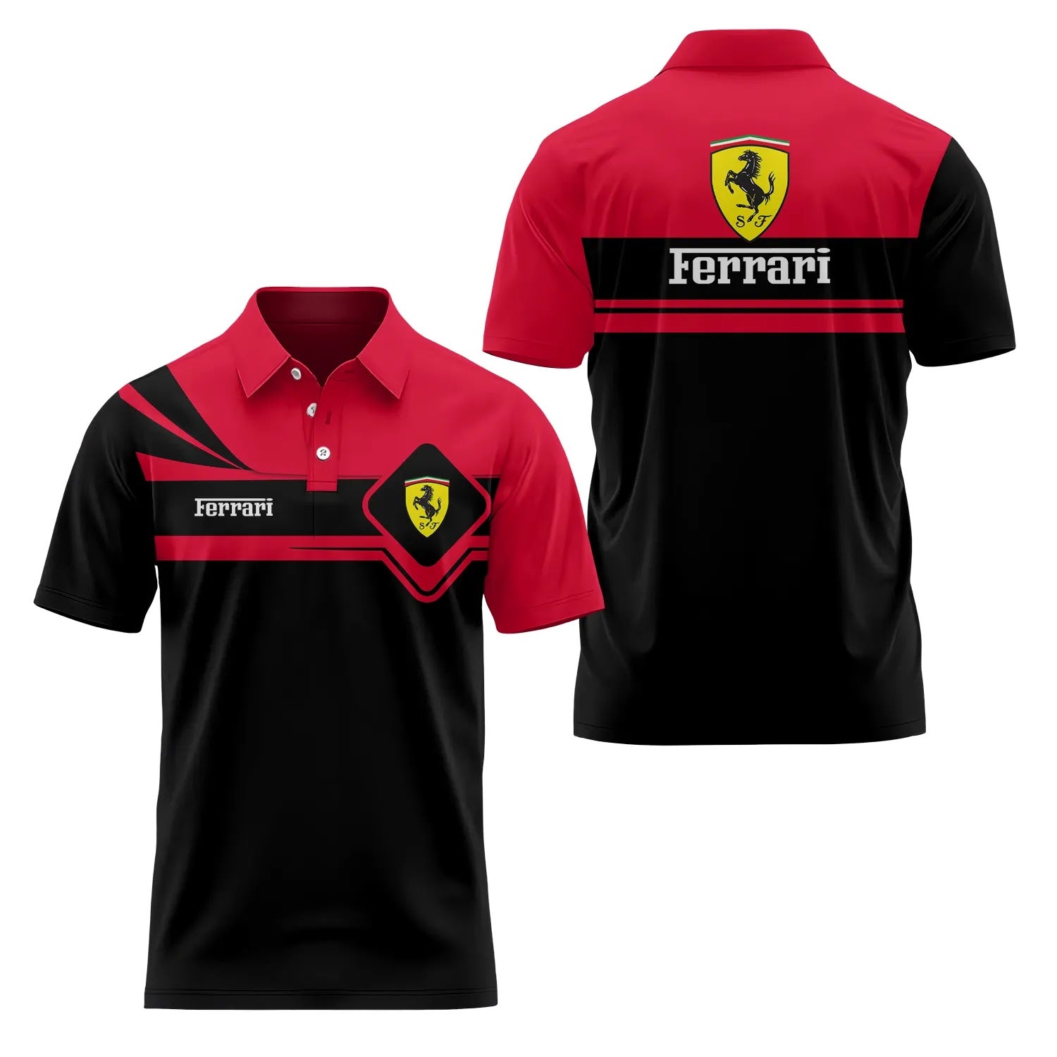Ferrari Short Sleeve Polo SC066