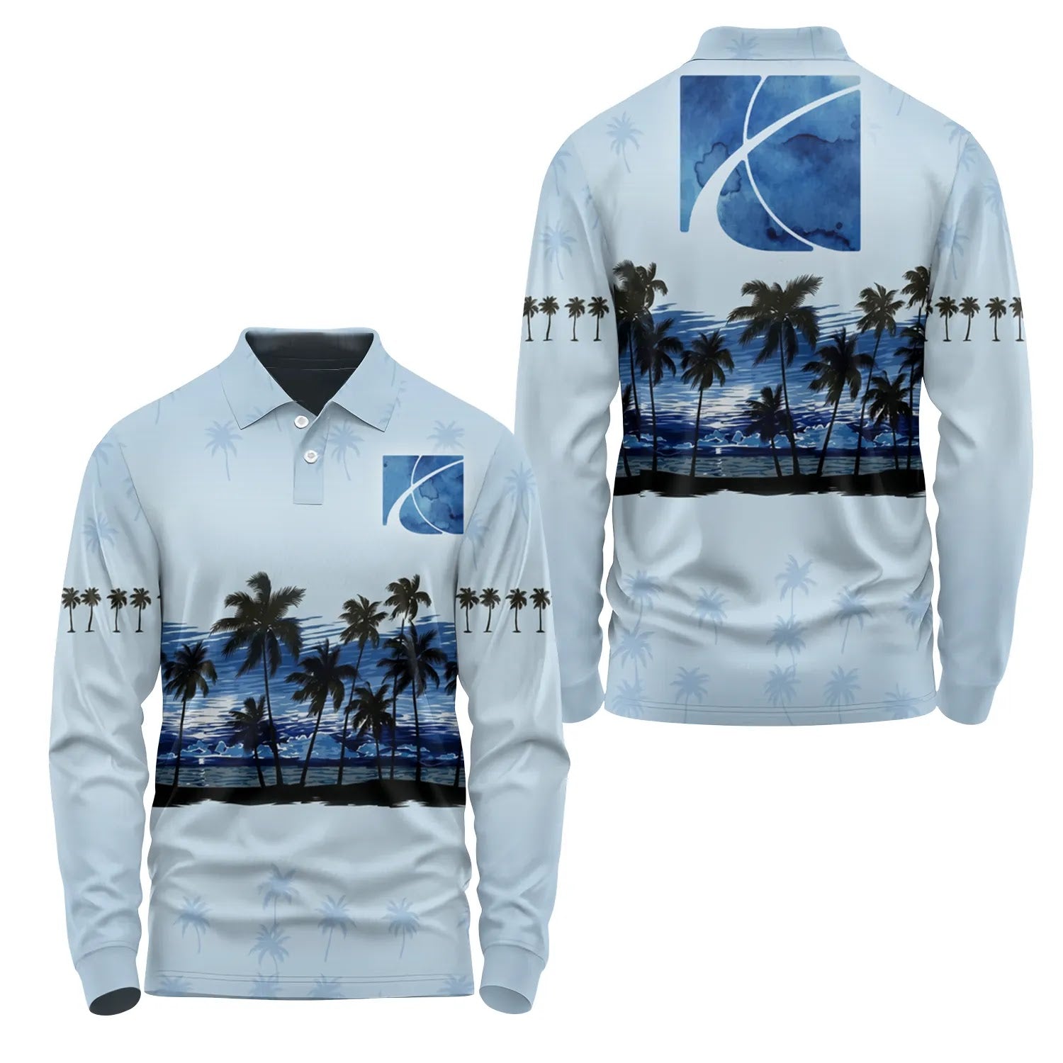 Saturn Long Sleeve Polo SHW016