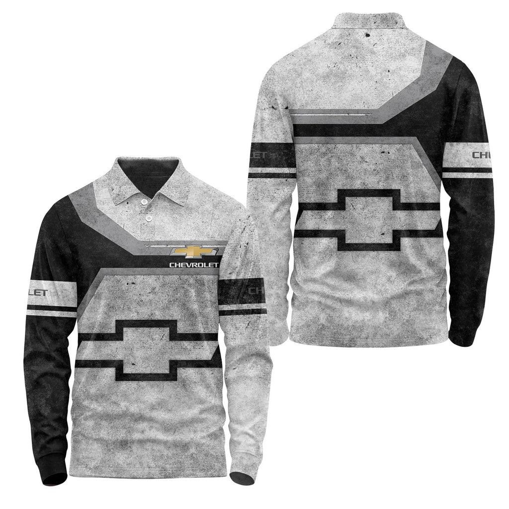 Chevrolet Long Sleeve Polo SC086