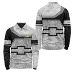 Chevrolet Long Sleeve Polo SC086