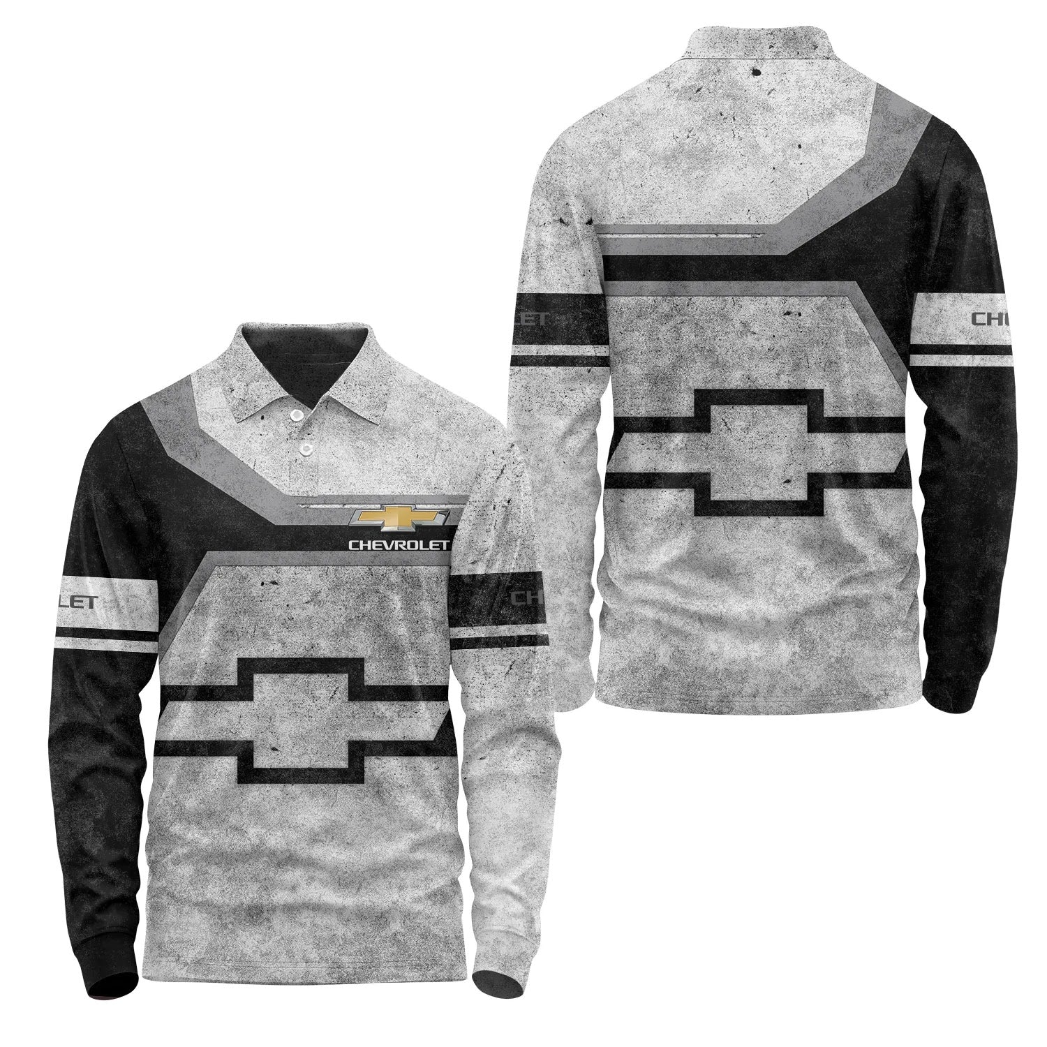 Chevrolet Long Sleeve Polo SC086