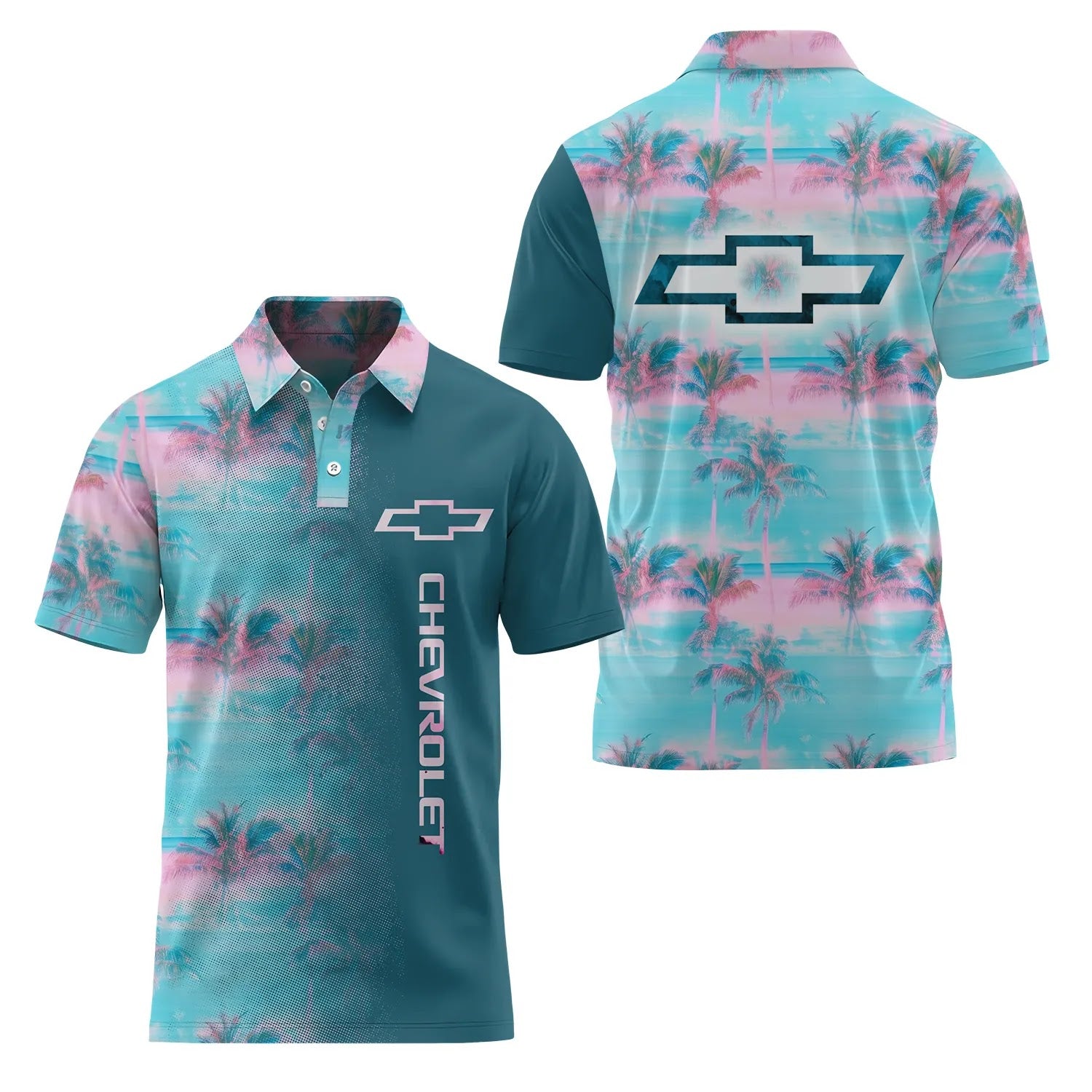 Chevrolet Short Sleeve Polo SHW058
