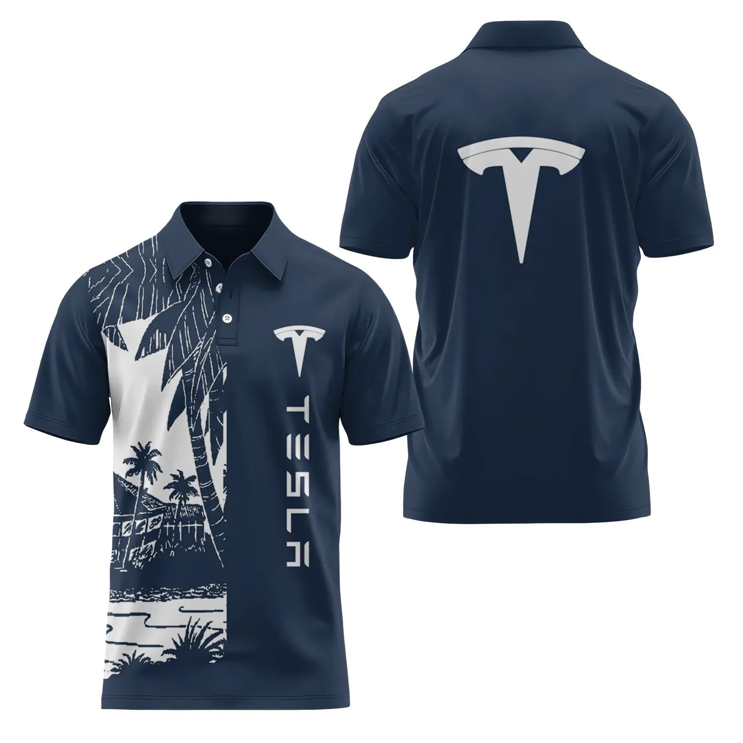 Tesla Short Sleeve Polo SHW031