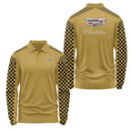 Cadillac Long Sleeve Polo SC057