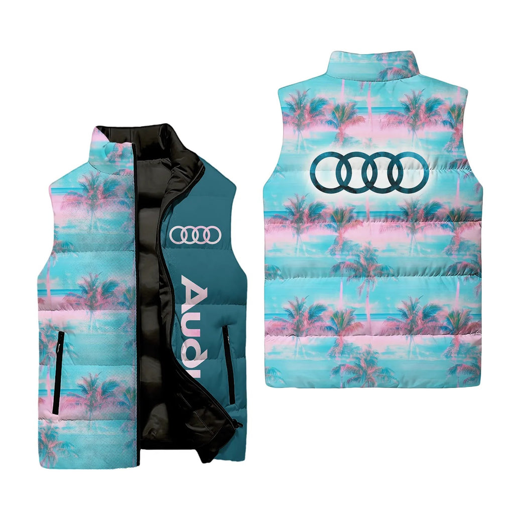 Audi Sleeveless Puffer Jacket SHW058