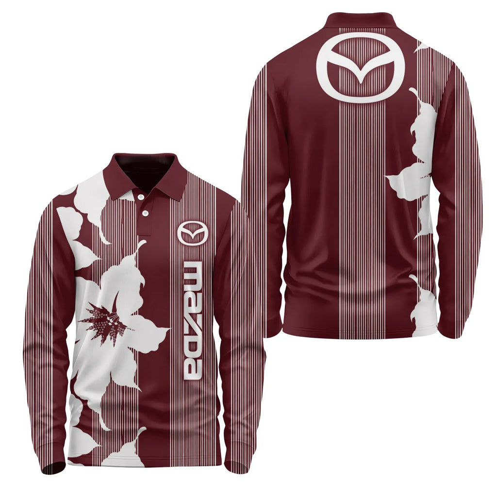 Mazda Long Sleeve Polo SHW039