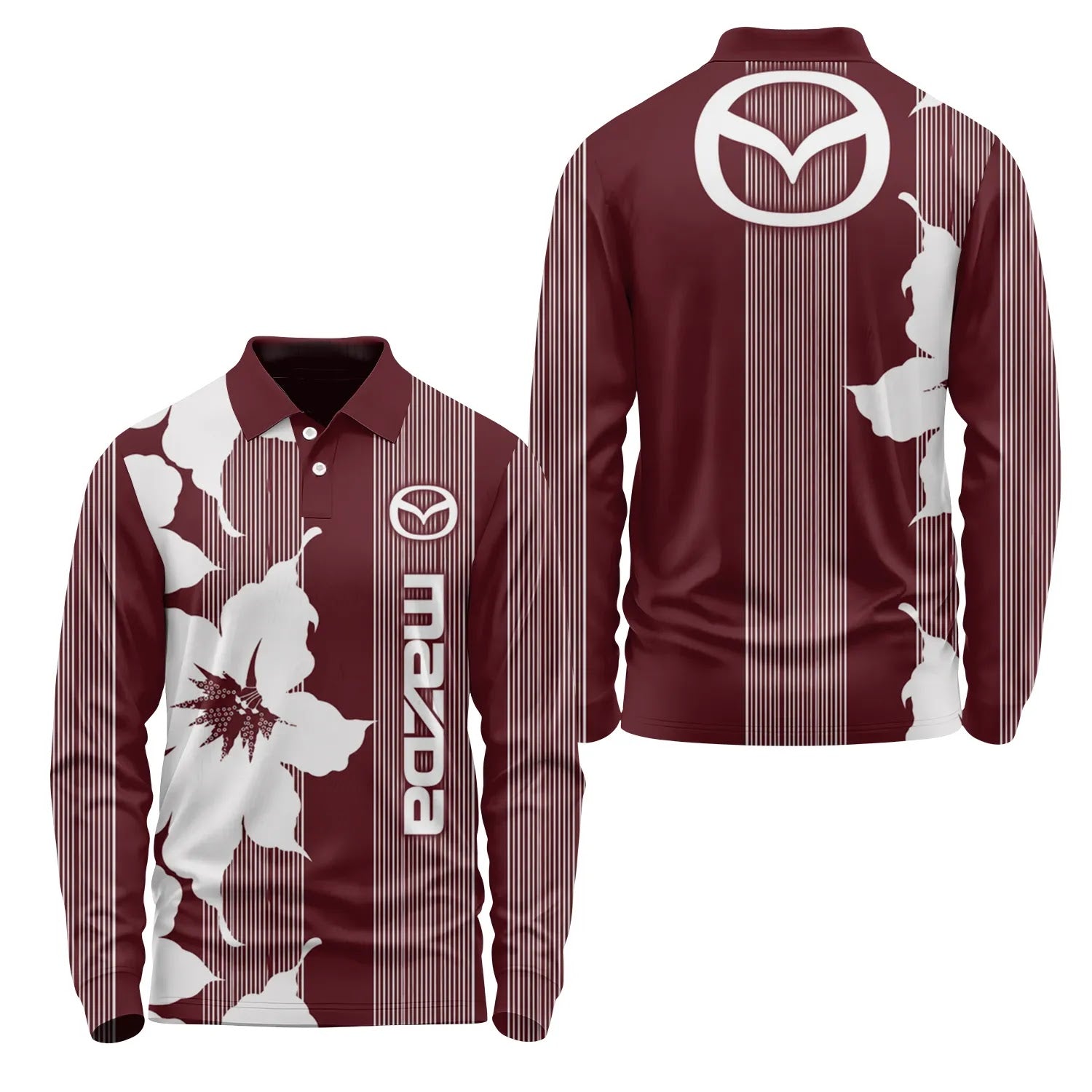 Mazda Long Sleeve Polo SHW039