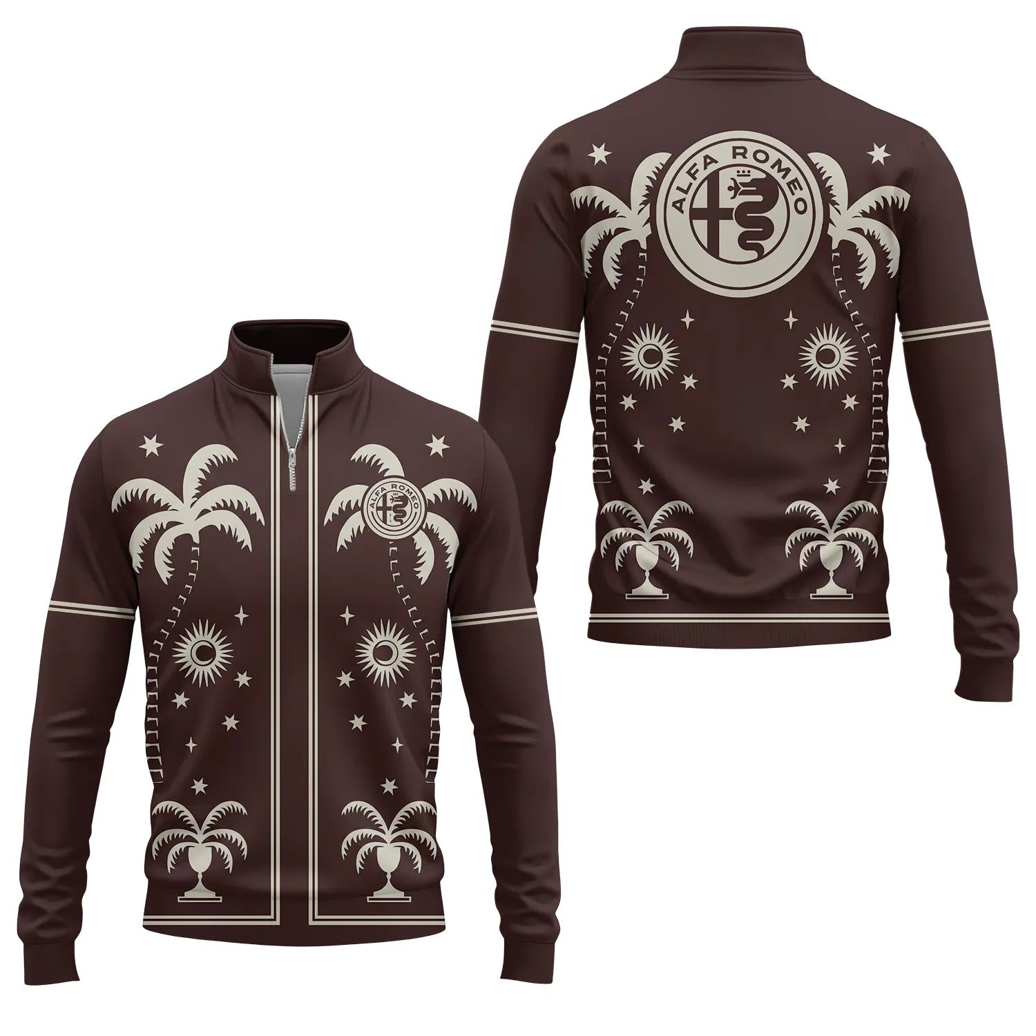Alfa Romeo Quarter-zip Pullover SHW066