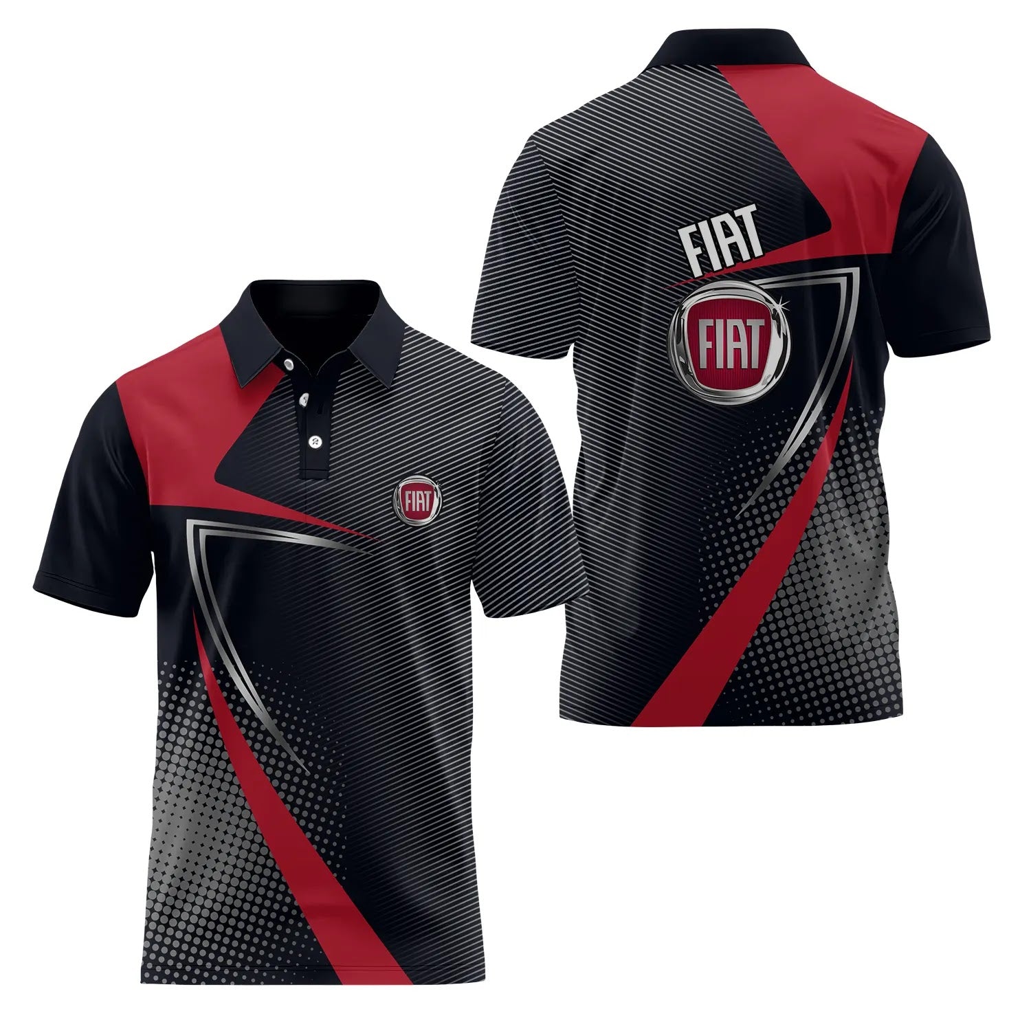 Fiat Short Sleeve Polo SC059