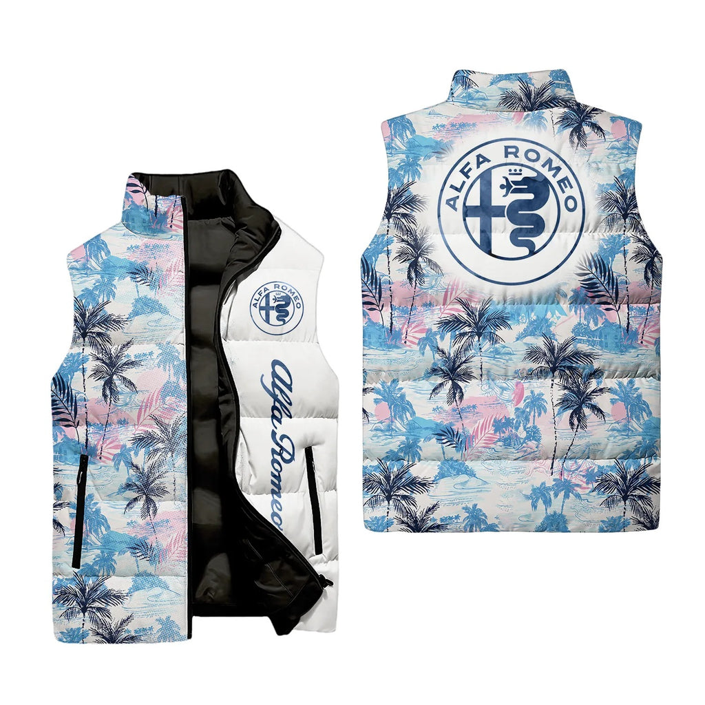 Alfa Romeo Sleeveless Puffer Jacket SHW029