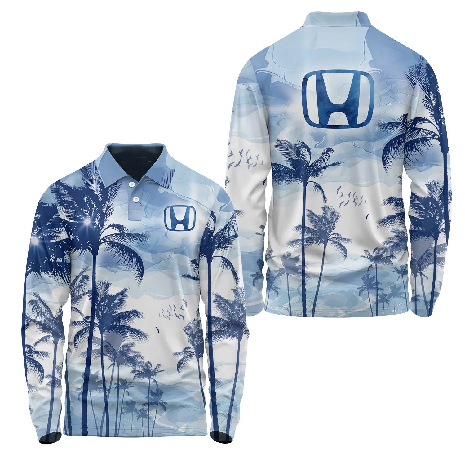 Honda Long Sleeve Polo SHW004
