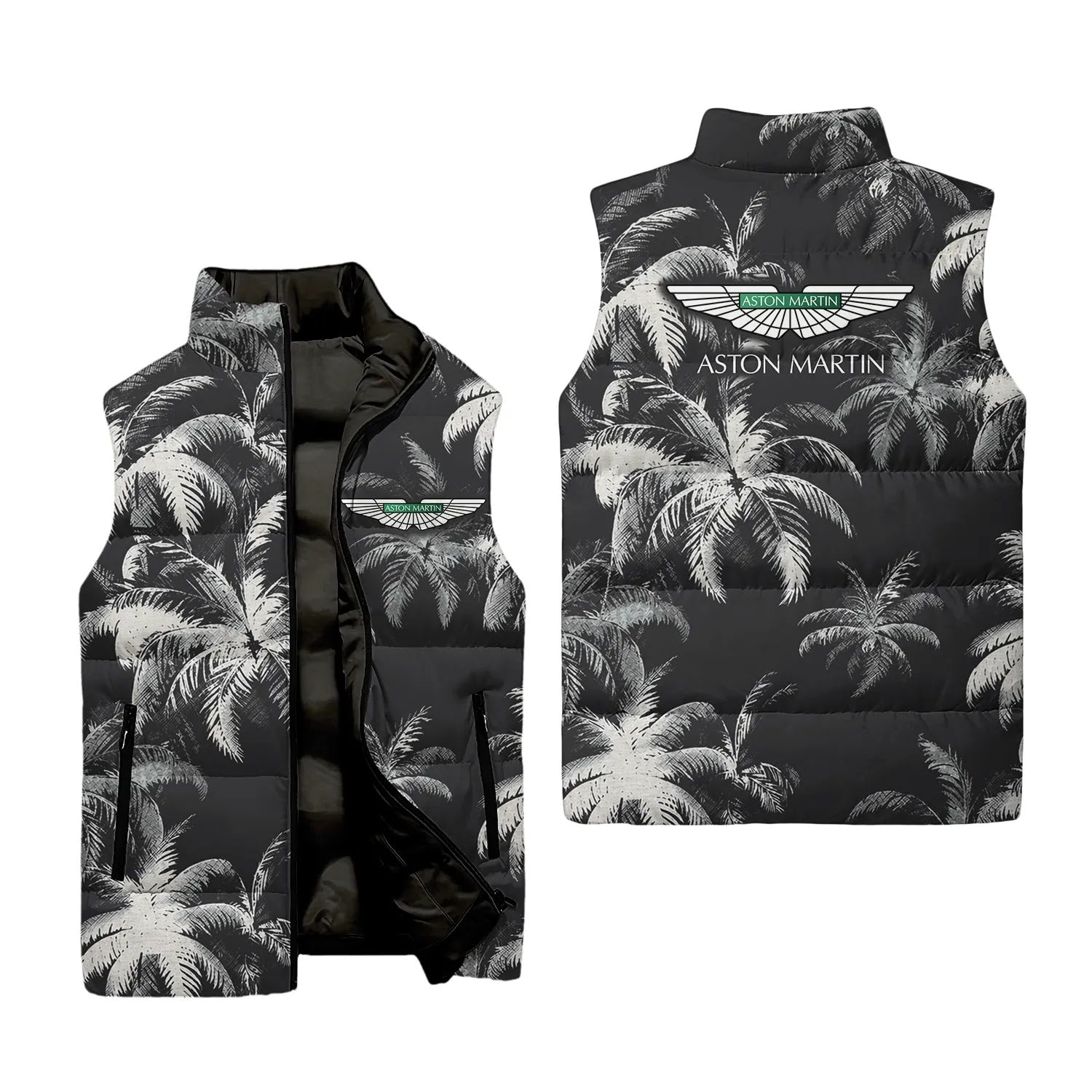 Aston Martin Sleeveless Puffer Jacket SC112