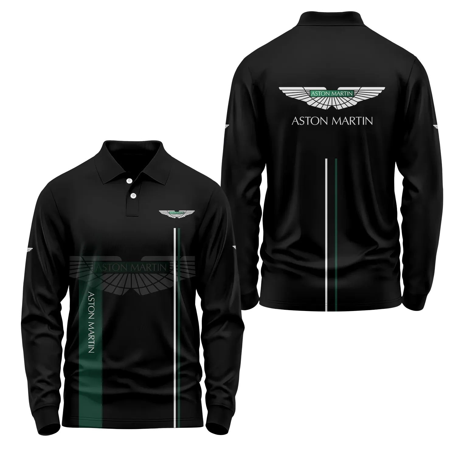 Aston Martin Long Sleeve Polo SC077