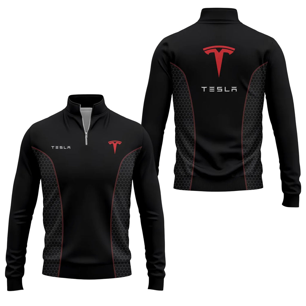 Tesla Quarter-zip Pullover SC072