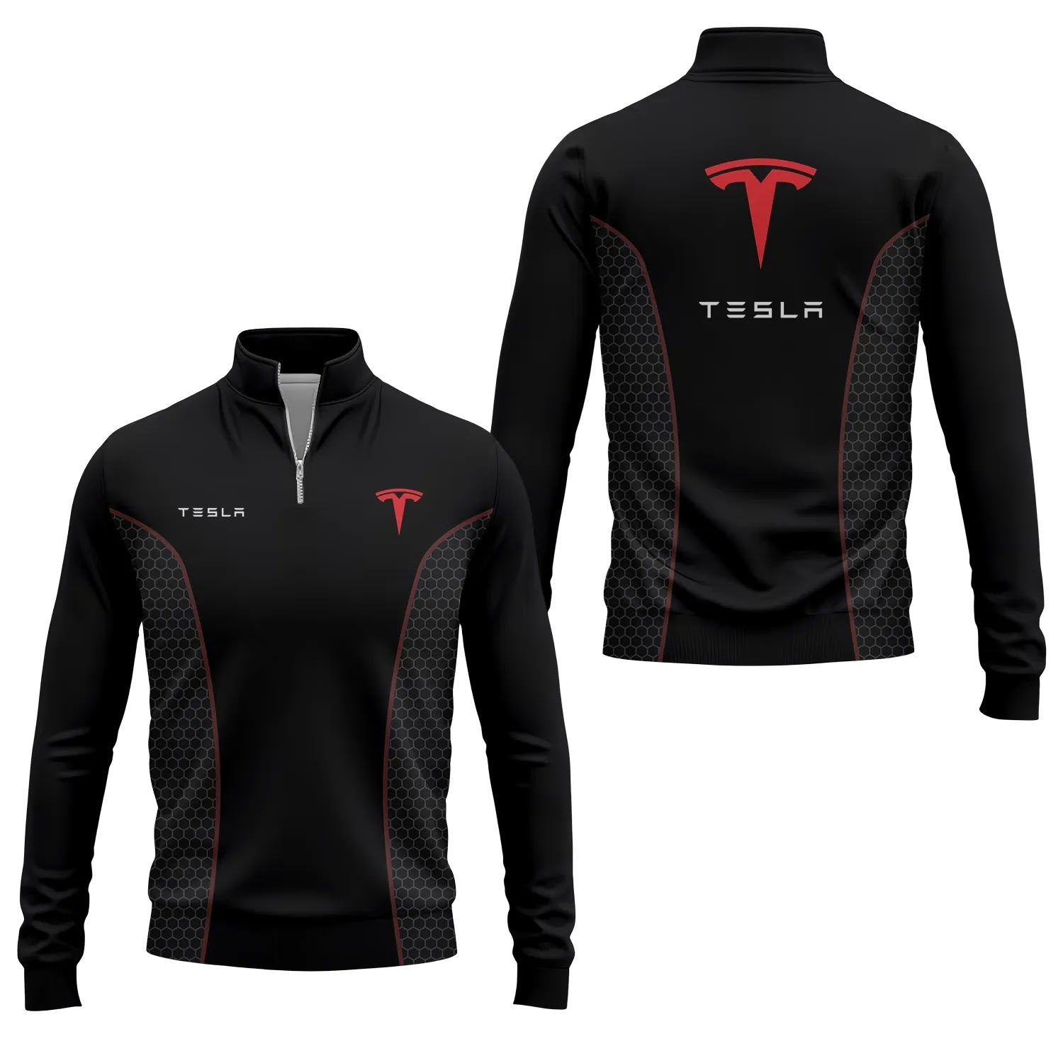 Tesla Quarter-zip Pullover SC072