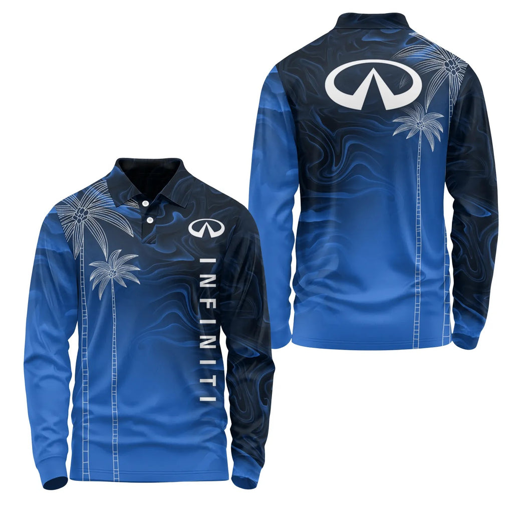 Infiniti Long Sleeve Polo SHW070