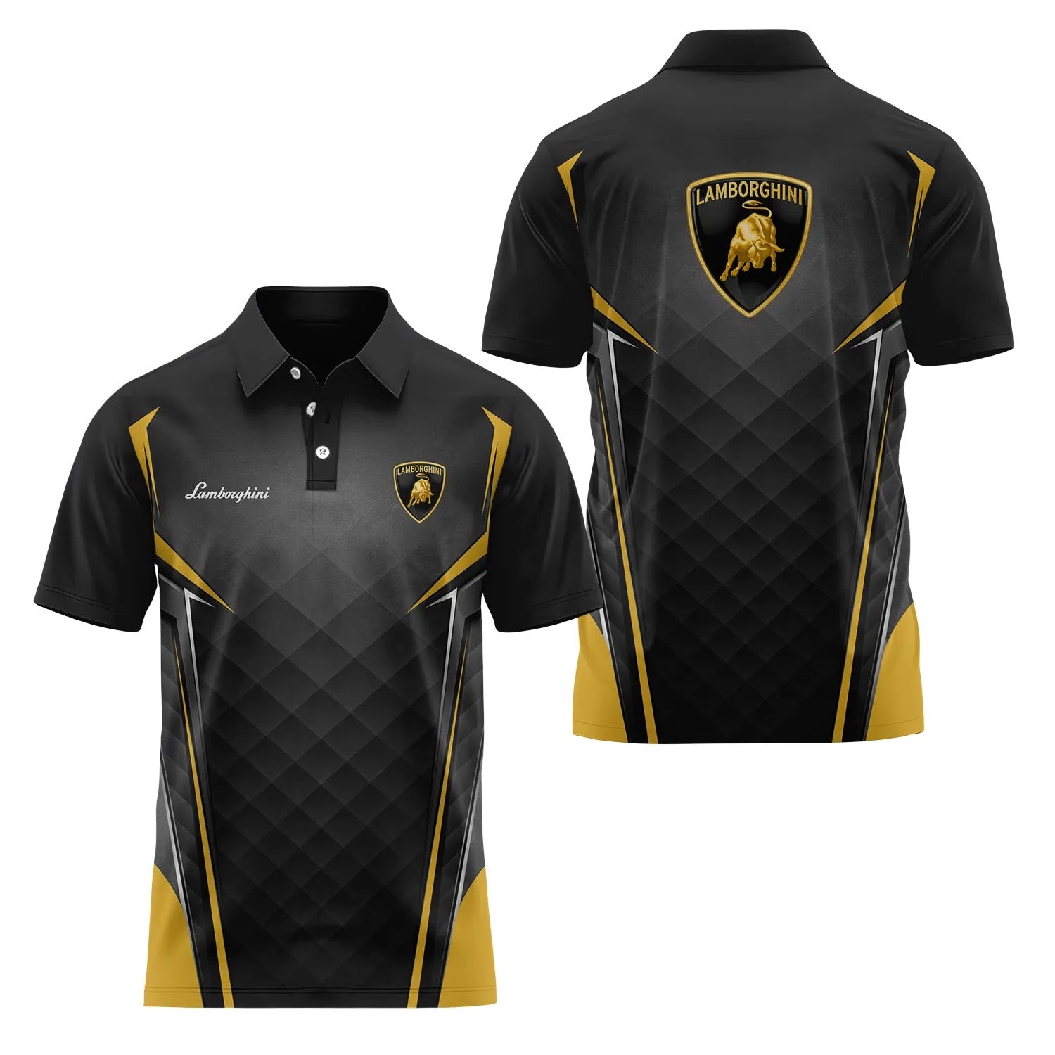 Lamborghini Short Sleeve Polo SC074