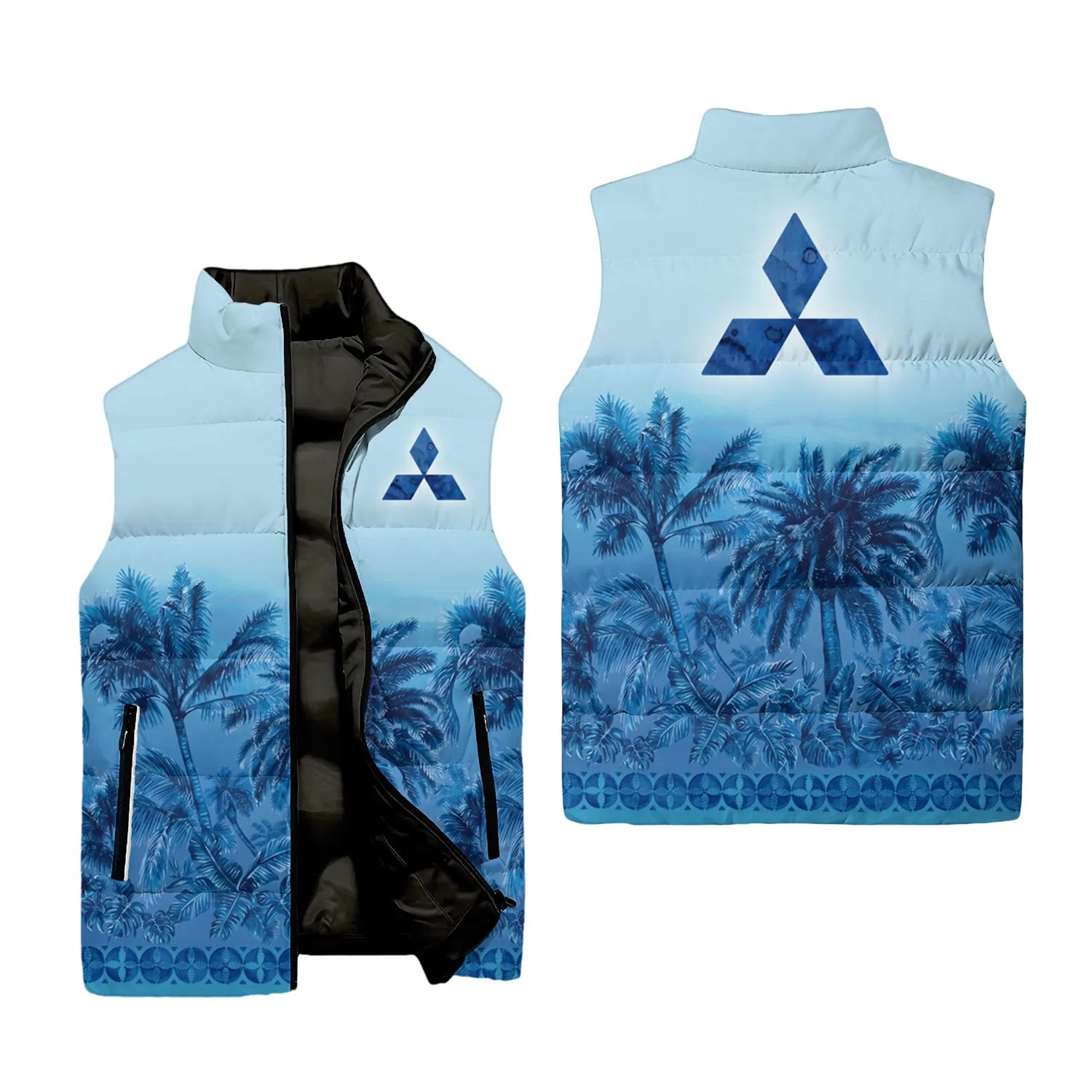 Mitsubishi Sleeveless Puffer Jacket SHW001