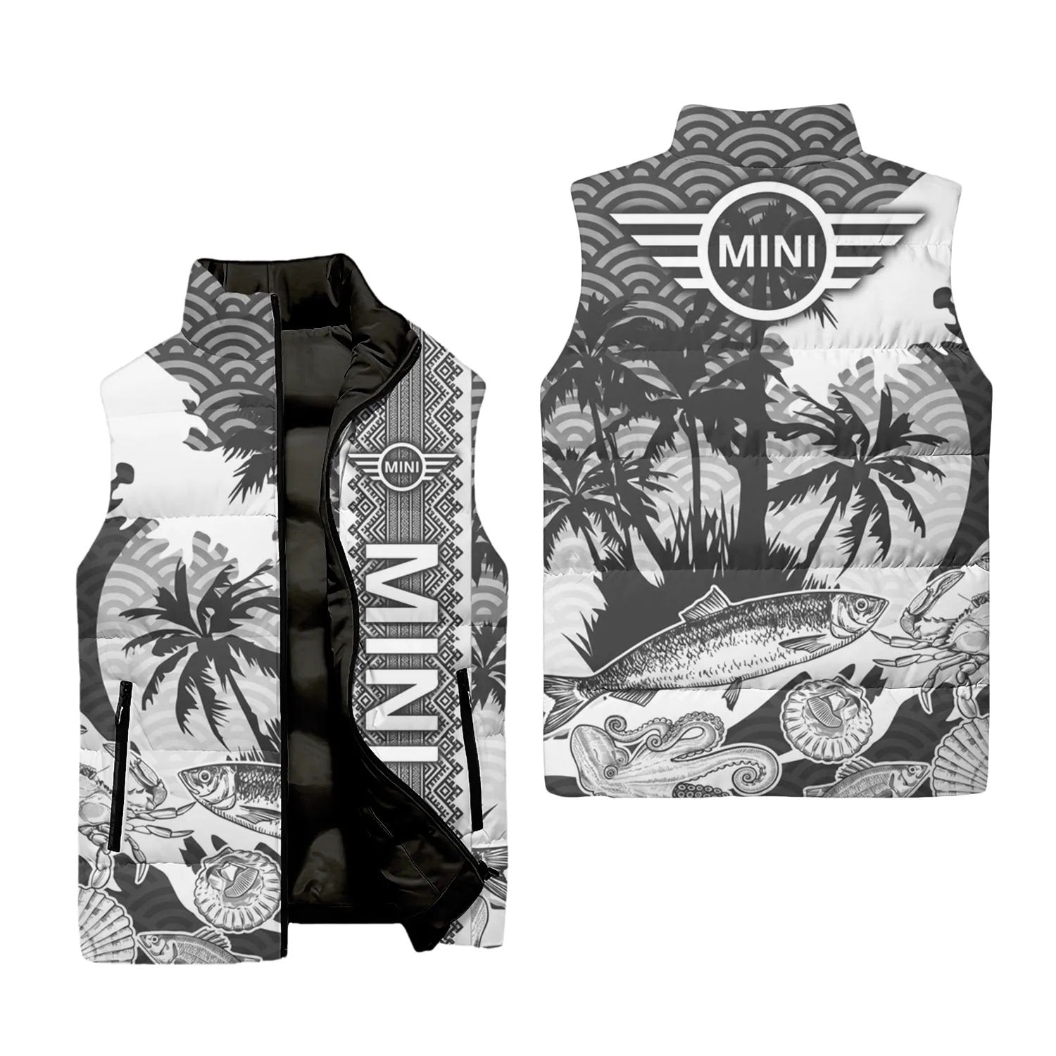 Mini Sleeveless Puffer Jacket SHW038