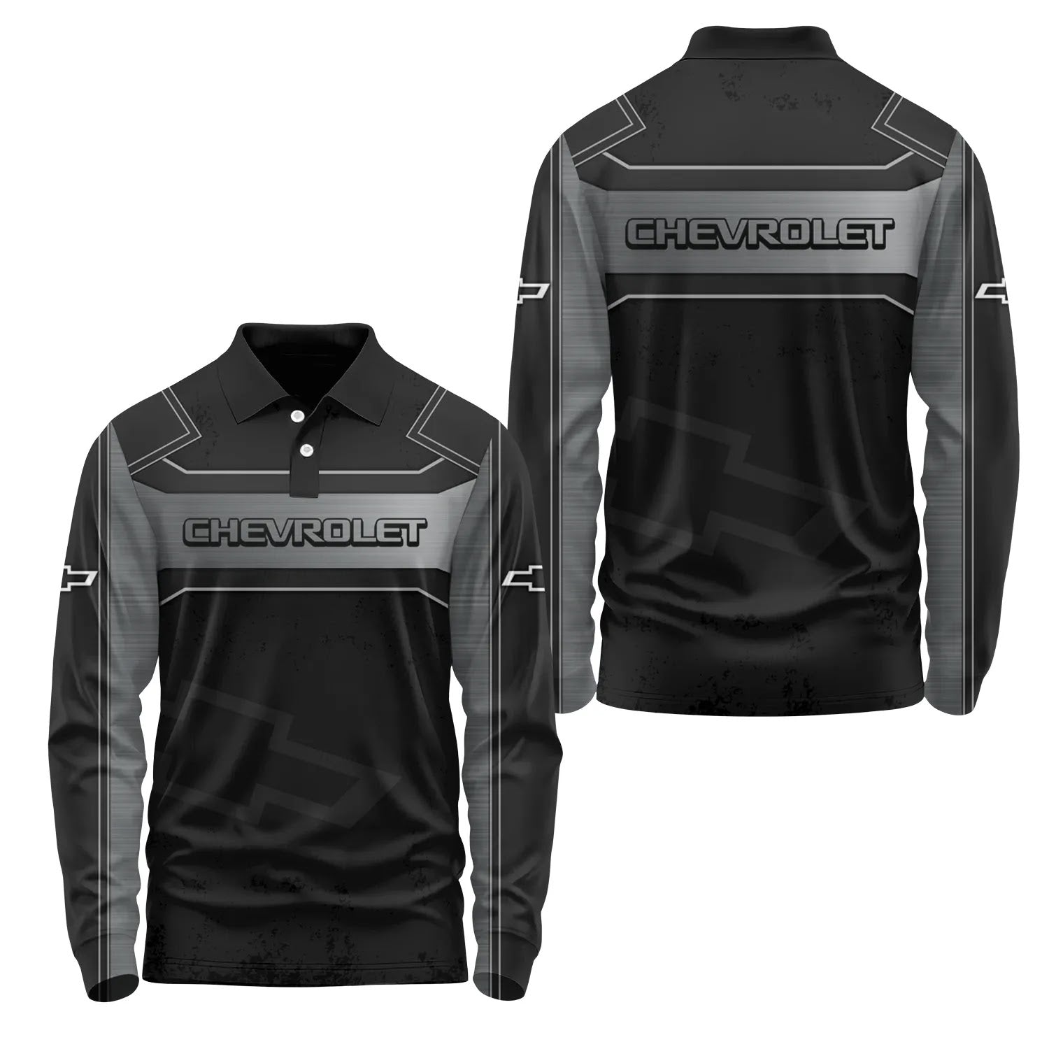 Chevrolet Long Sleeve Polo SC085