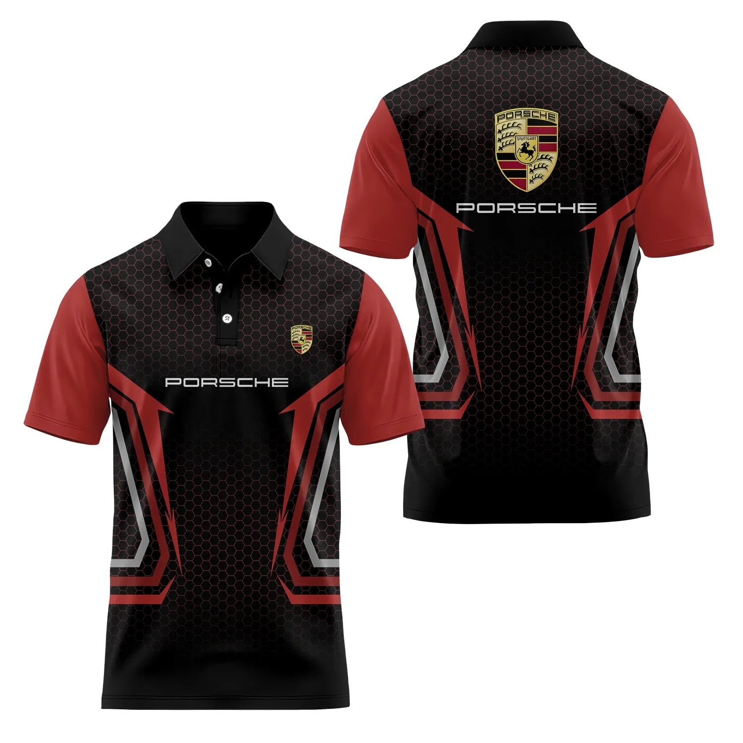 Porsche Short Sleeve Polo SC075