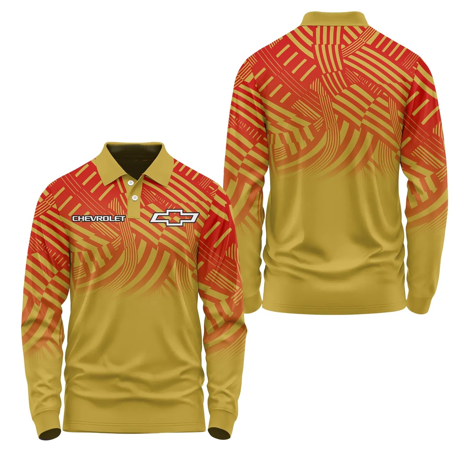 Chevrolet Long Sleeve Polo SC121
