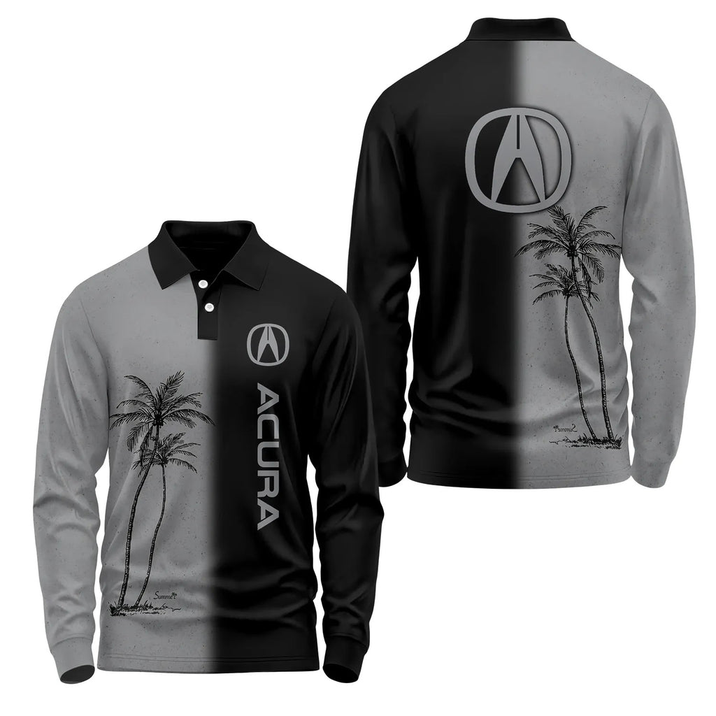 Acura Long Sleeve Polo SHW037