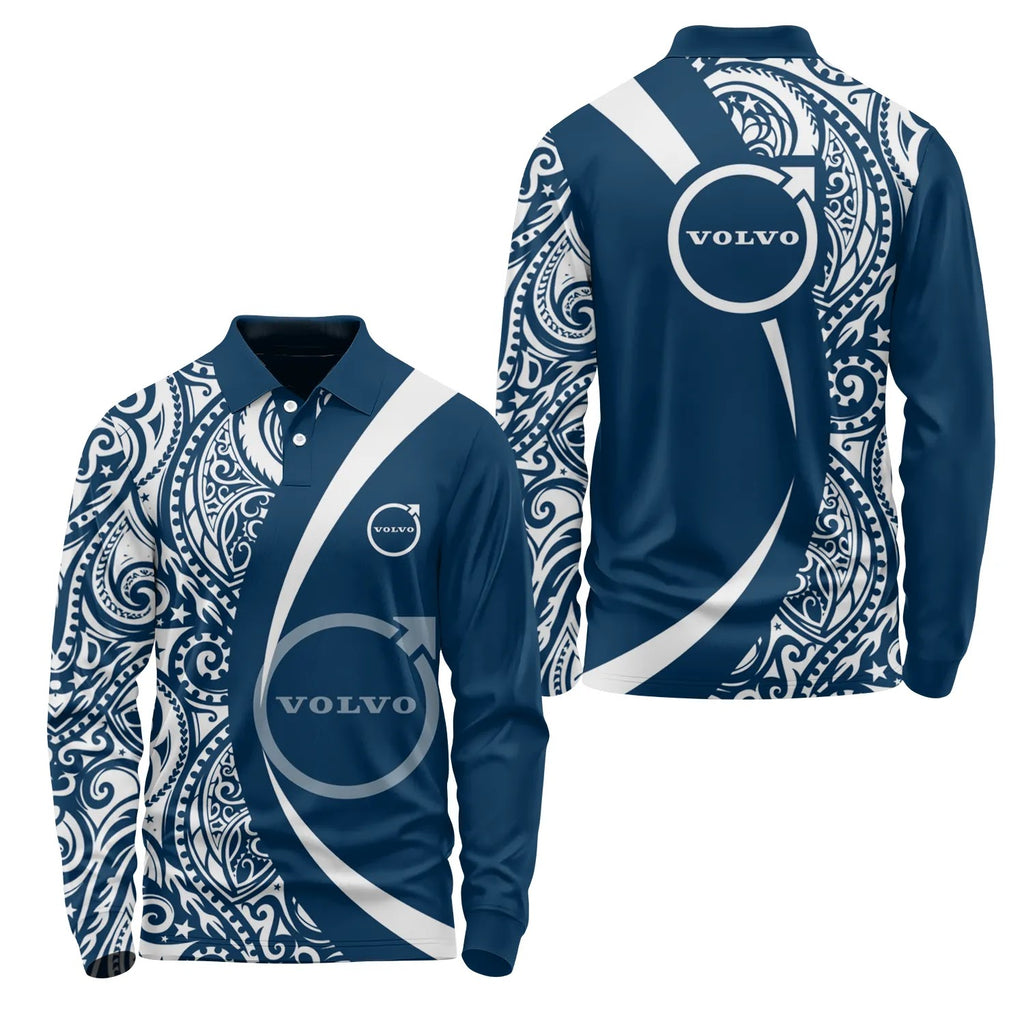 Volvo Long Sleeve Polo SHW072