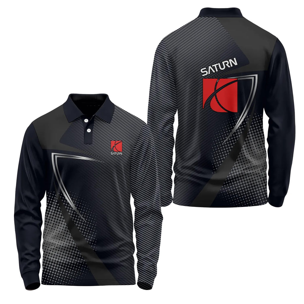 Saturn Long Sleeve Polo SC059