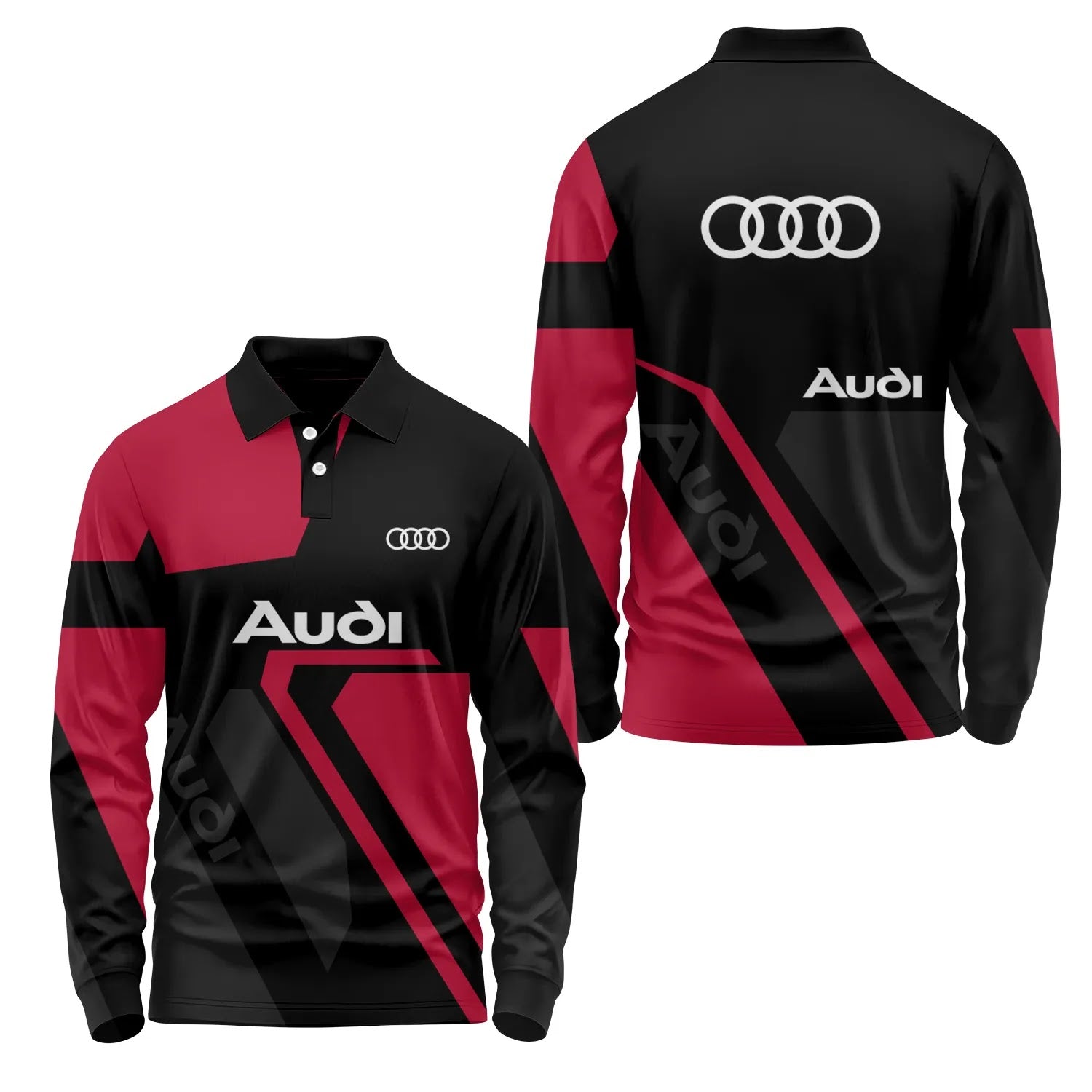 Audi Long Sleeve Polo SC117