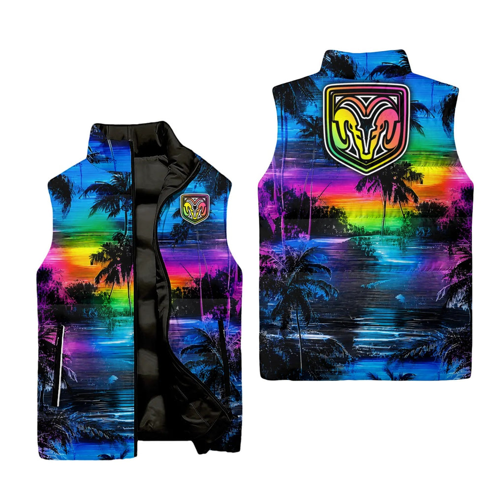 Ram Sleeveless Puffer Jacket SHW055