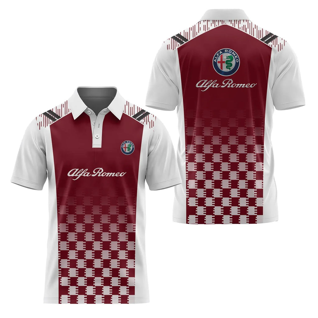 Alfa Romeo Short Sleeve Polo SC063