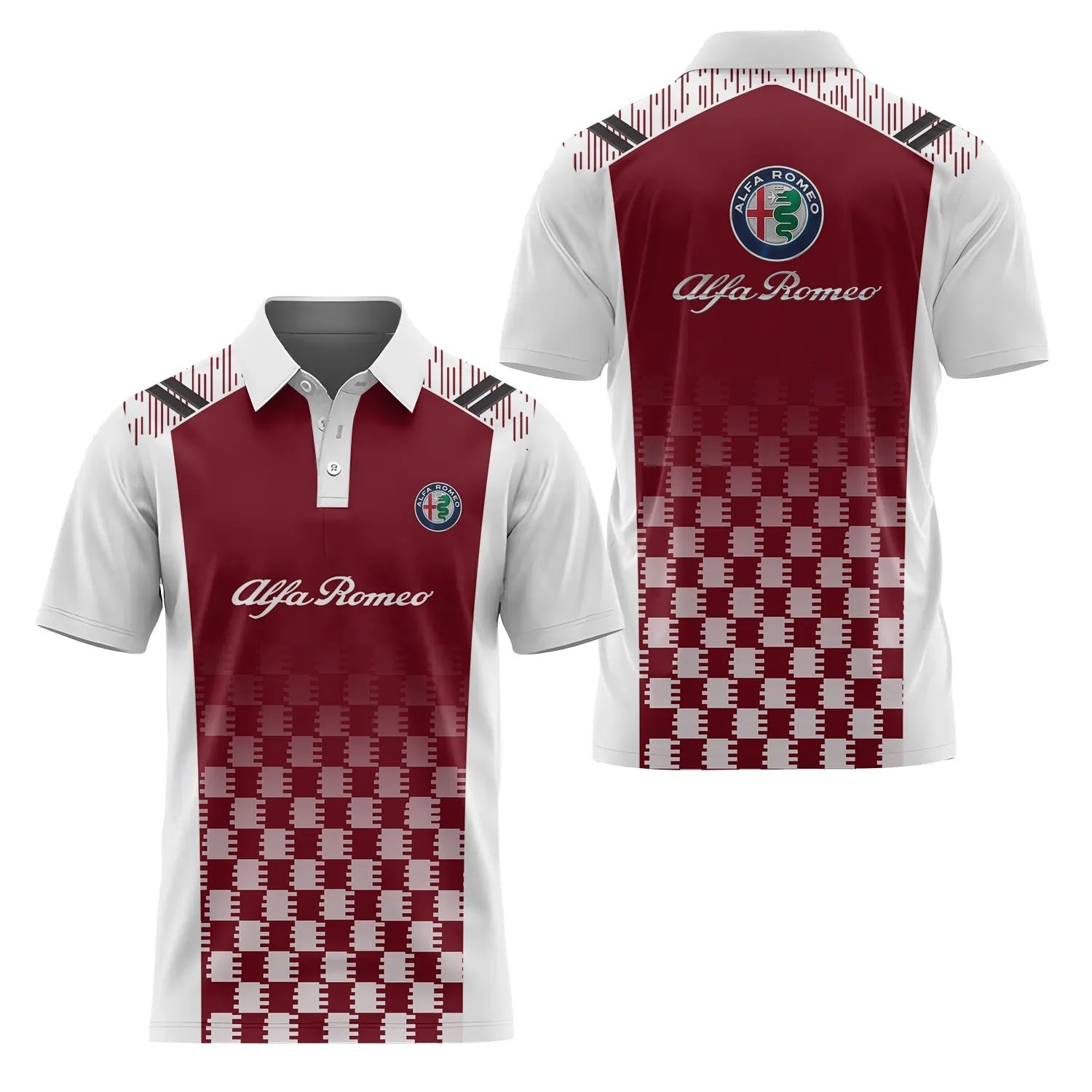 Alfa Romeo Short Sleeve Polo SC063