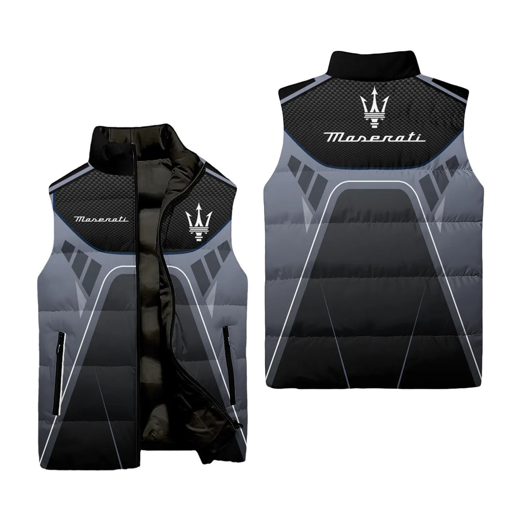 Maserati Sleeveless Puffer Jacket SC088
