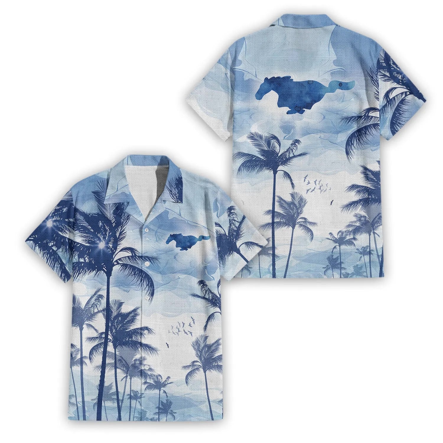 Ford Mustang Premium Hawaiian Shirt SHW004