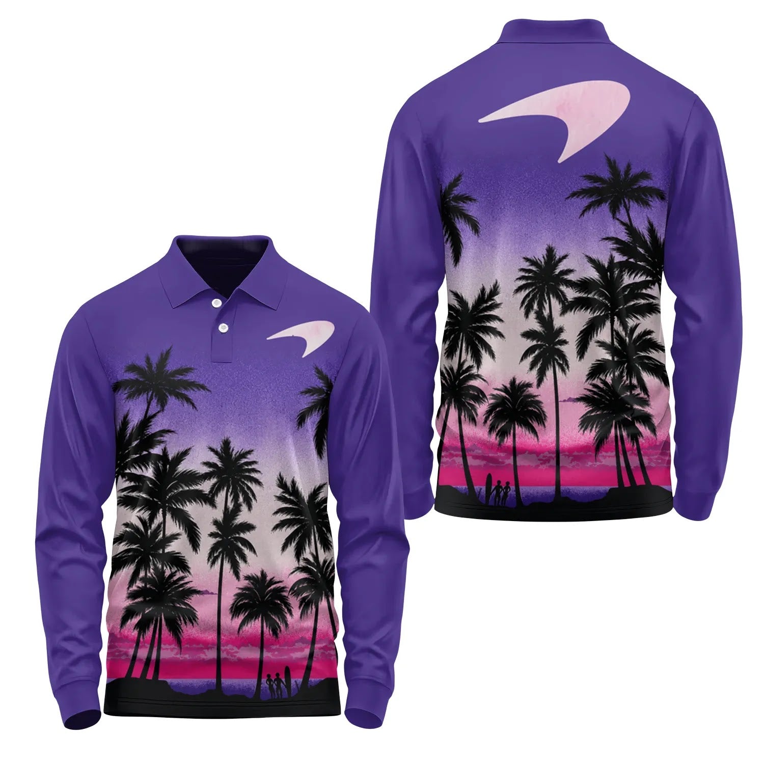McLaren Long Sleeve Polo SHW019