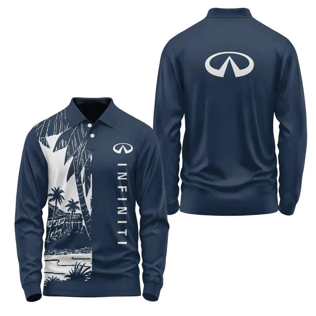 Infiniti Long Sleeve Polo SHW031