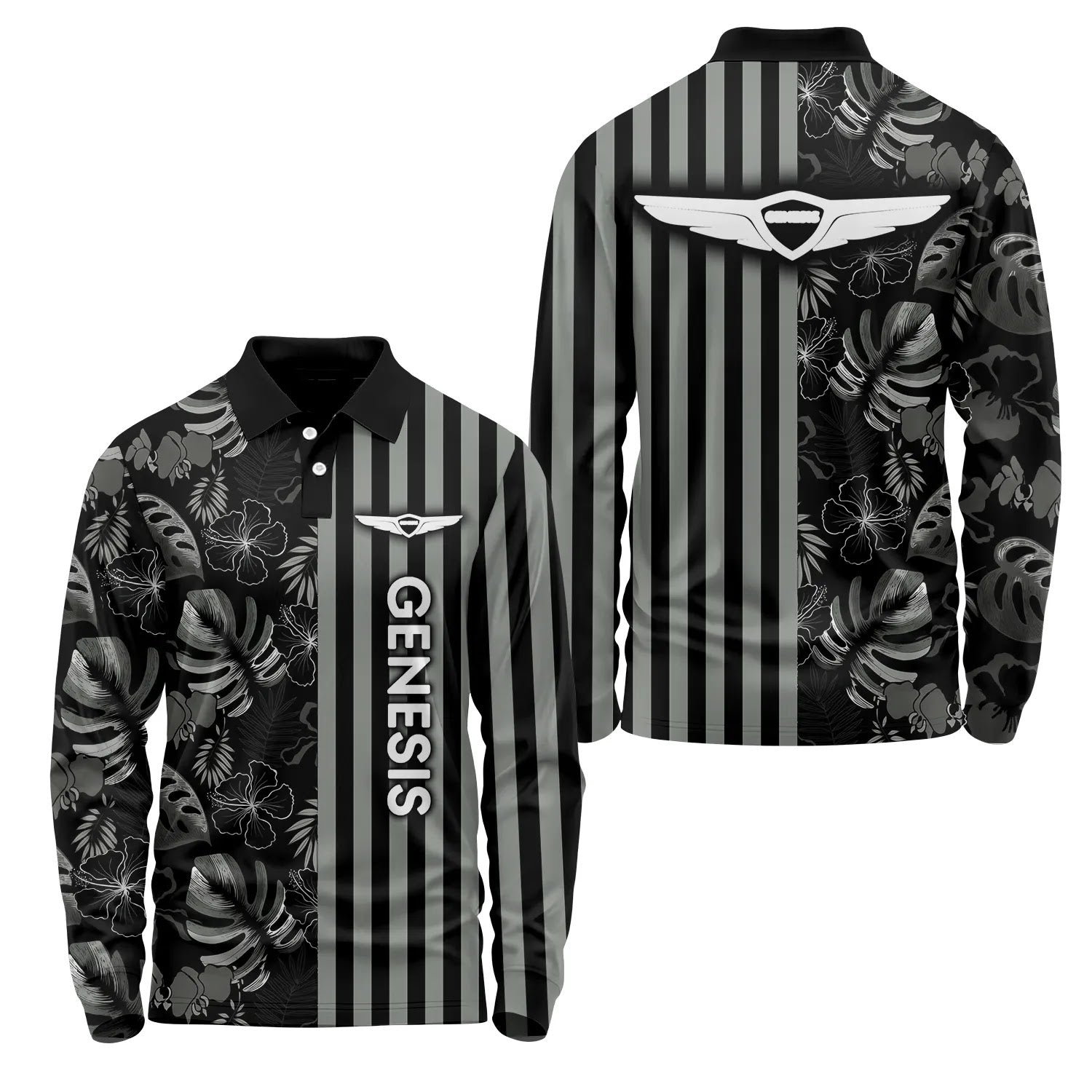 Genesis Long Sleeve Polo SHW040