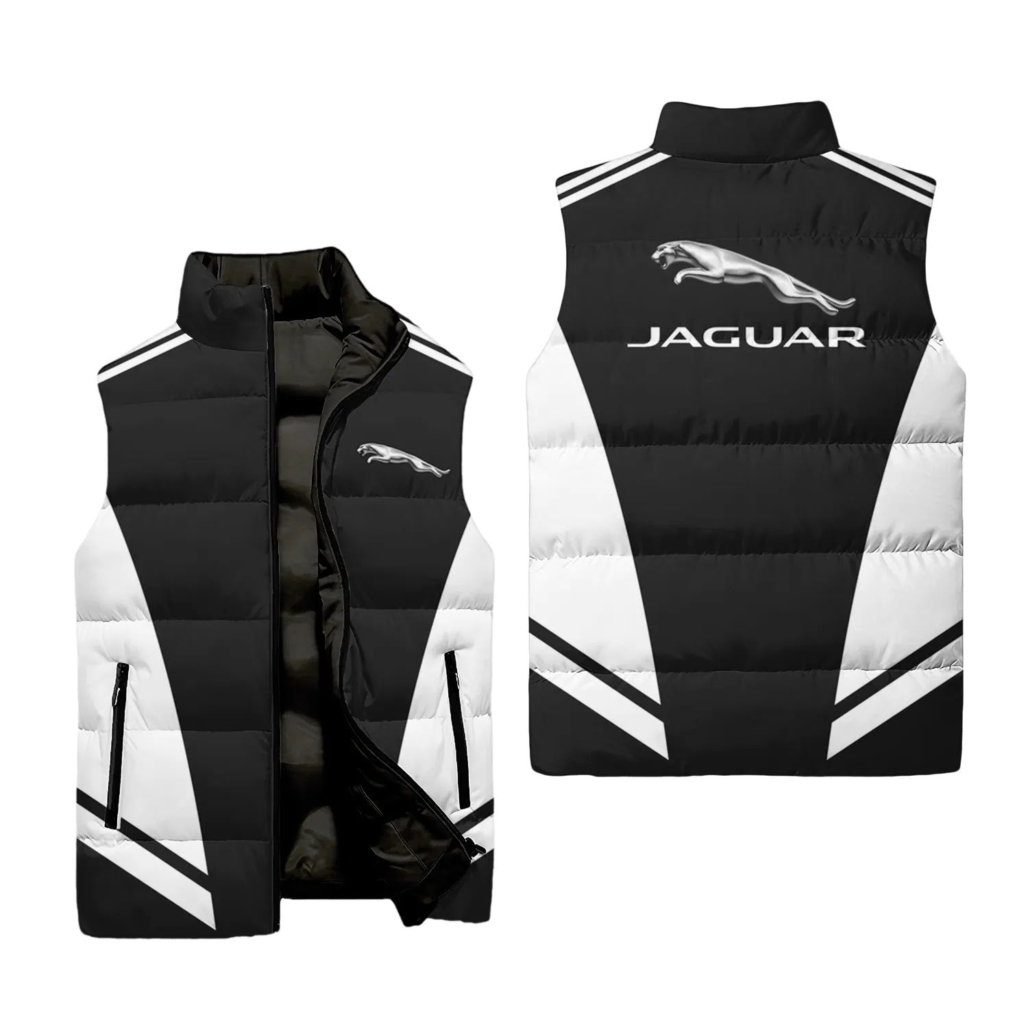 Jaguar Sleeveless Puffer Jacket SC092