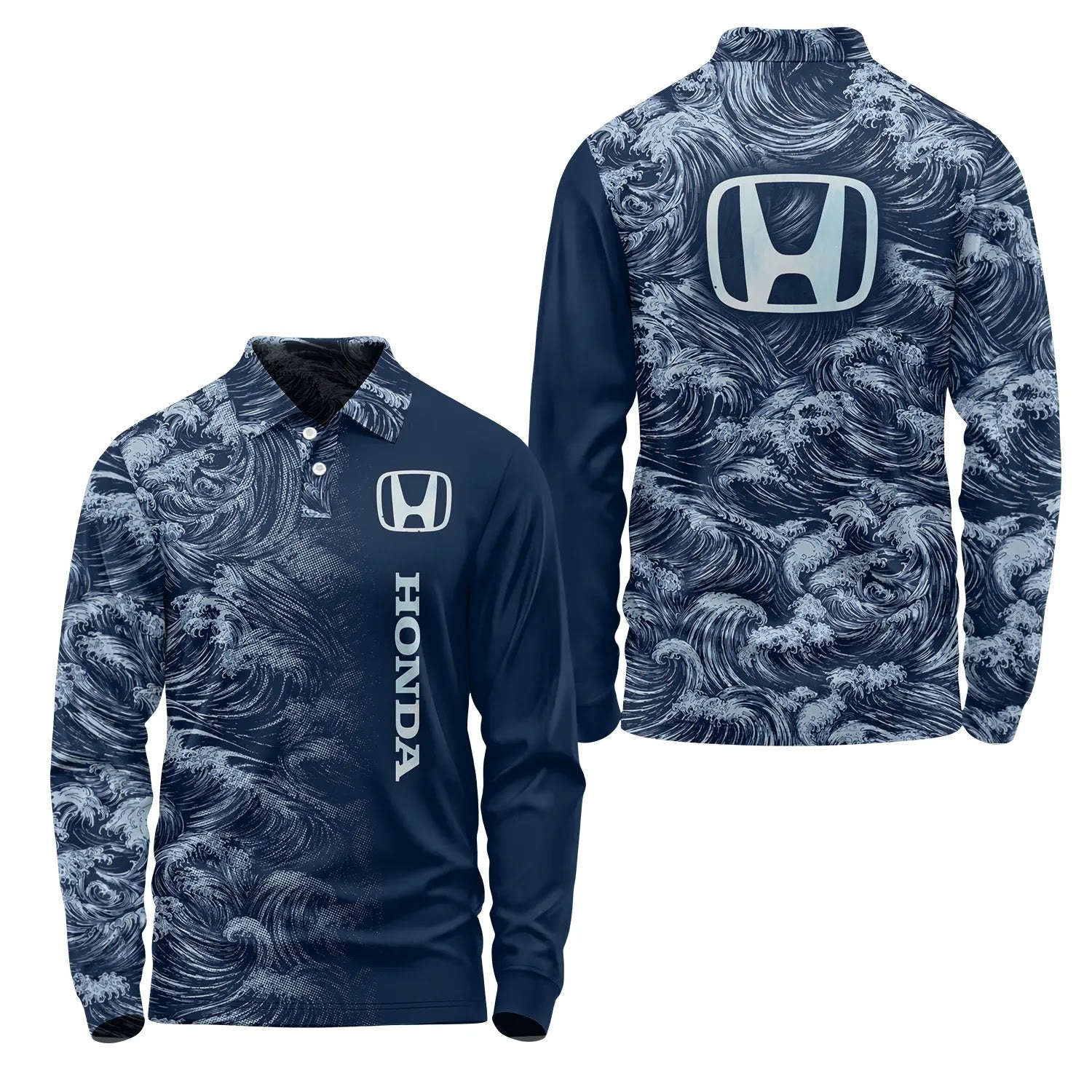 Honda Long Sleeve Polo SHW010