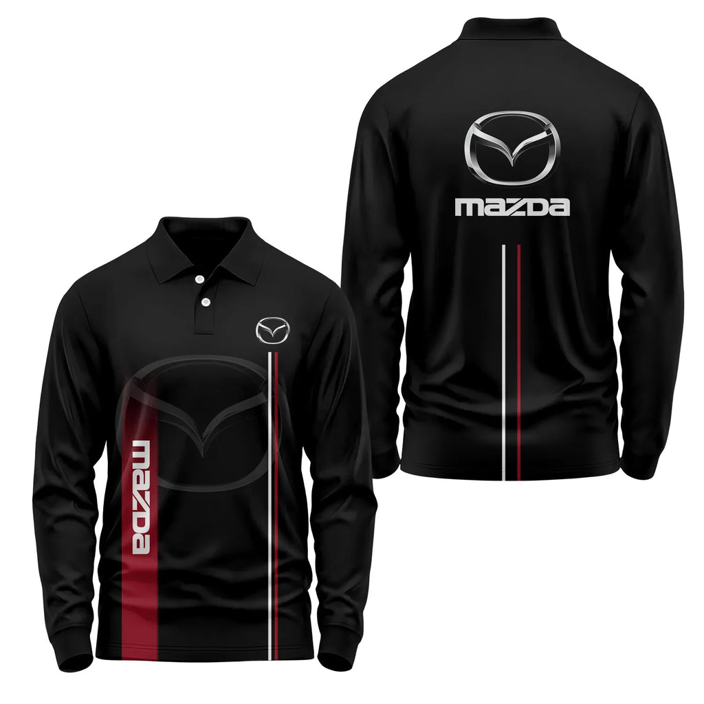 Mazda Long Sleeve Polo SC077