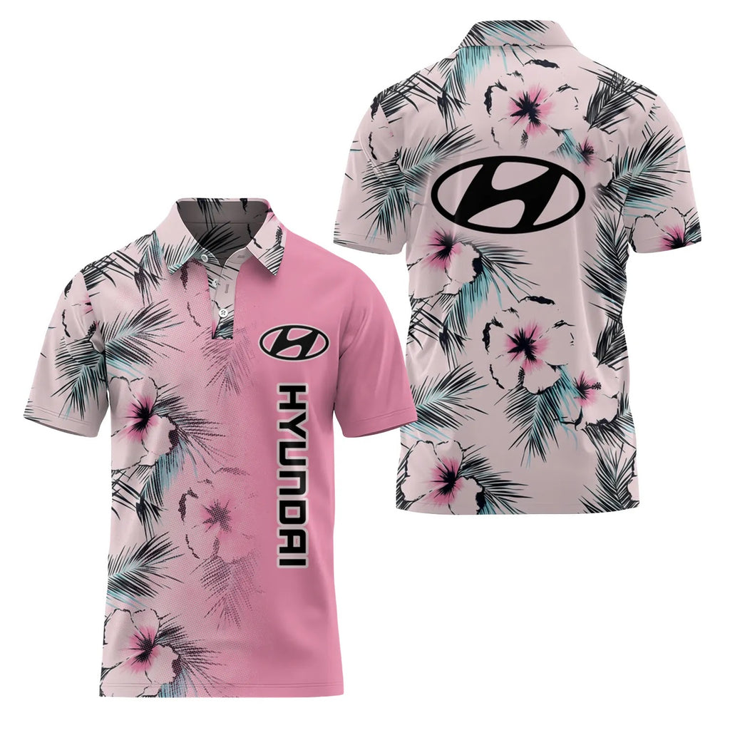 Hyundai Short Sleeve Polo SHW056