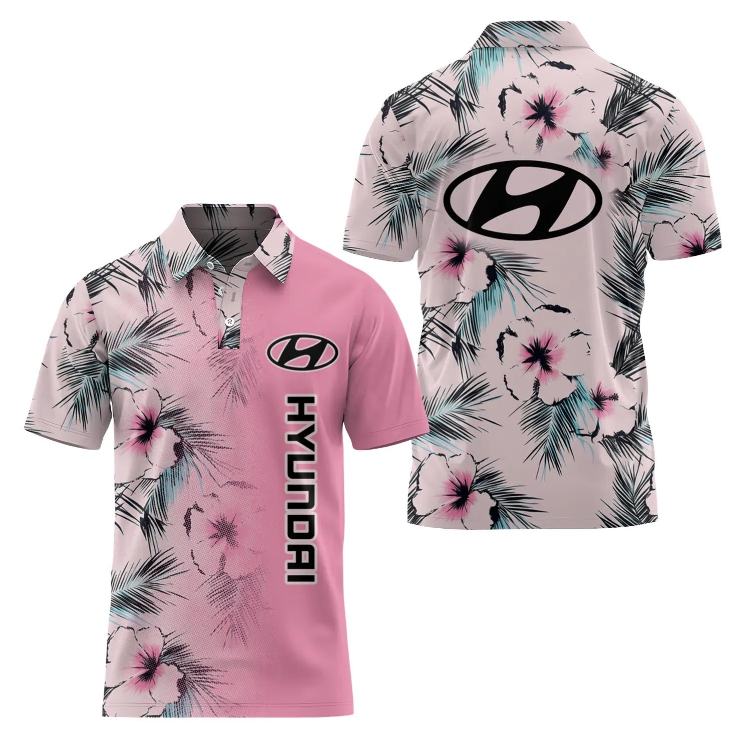 Hyundai Short Sleeve Polo SHW056