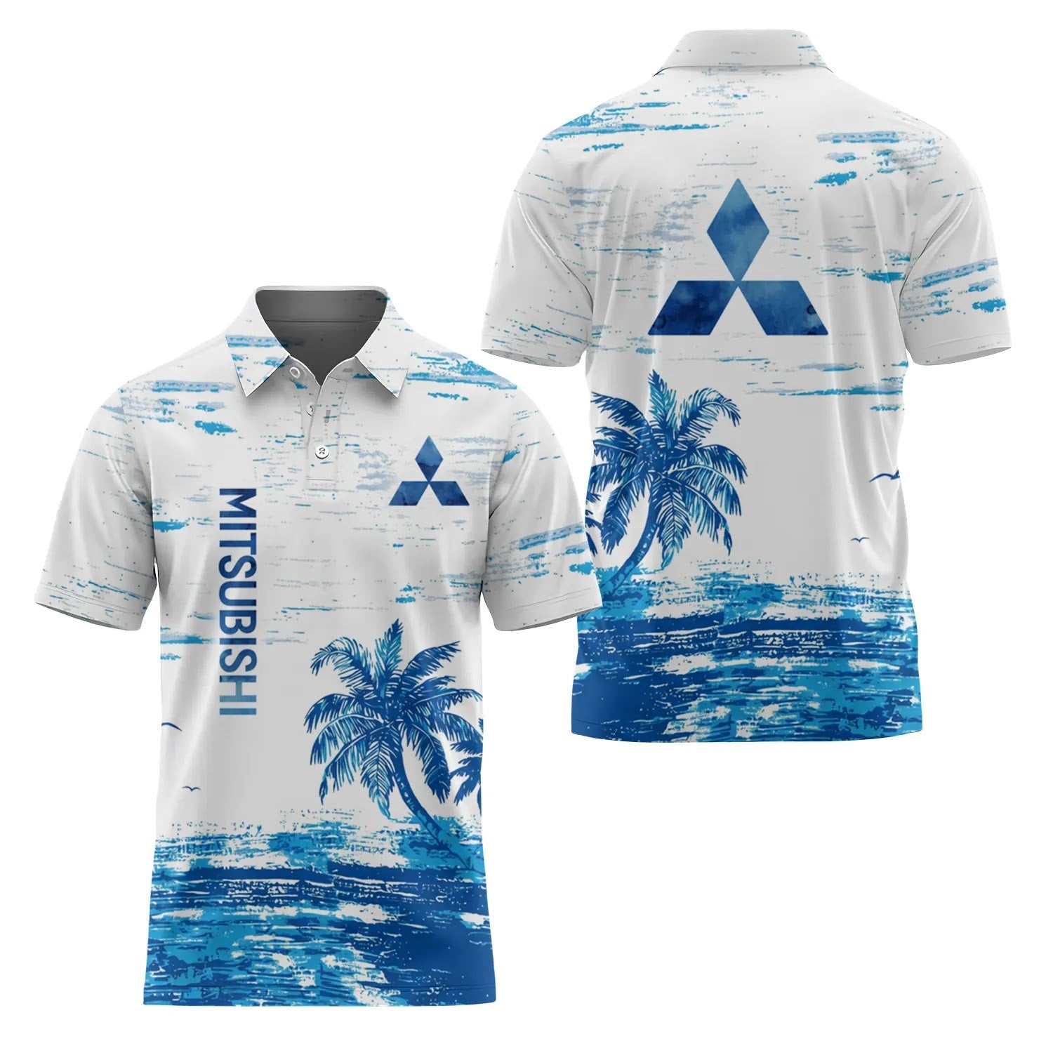 Mitsubishi Short Sleeve Polo SHW069