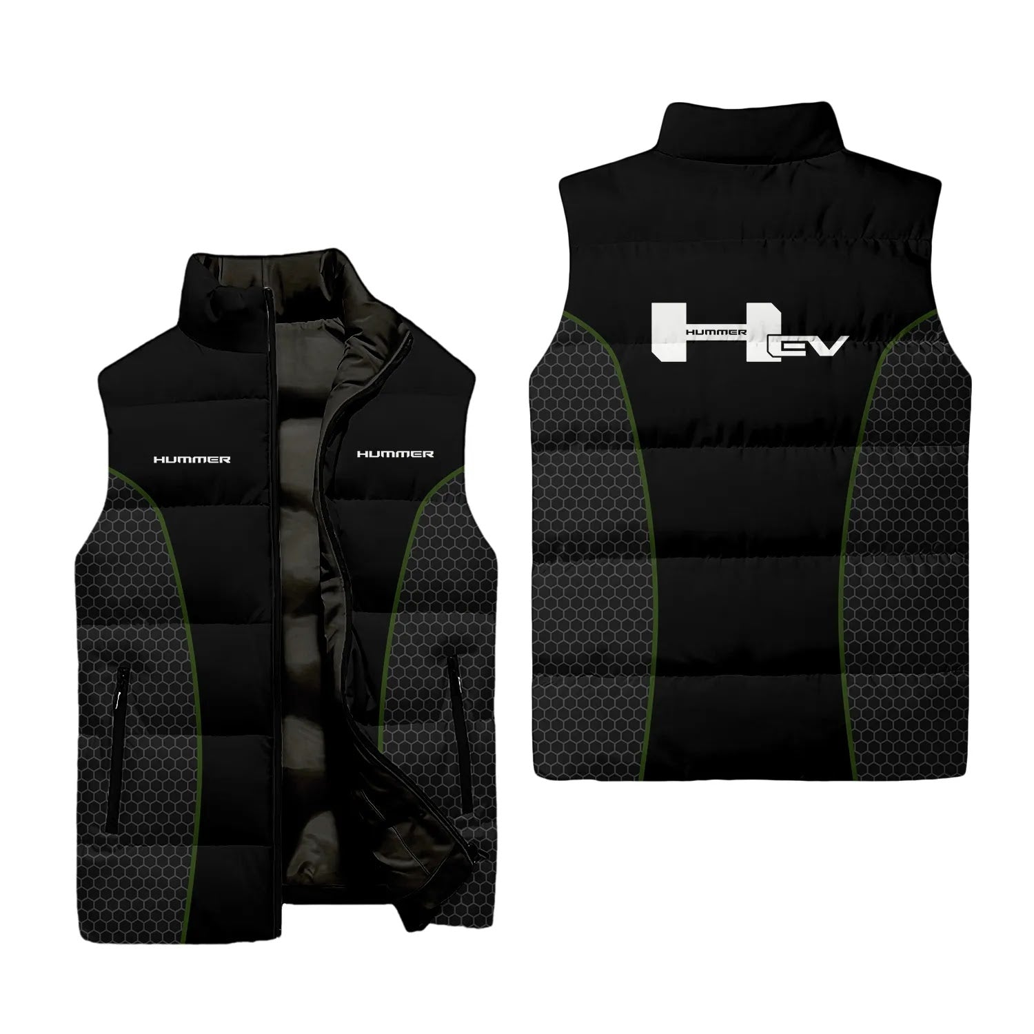 Hummer Sleeveless Puffer Jacket SC072